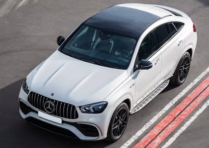 ✨MERCEDES GLE W167 C167 AMG CALANDRE GRILLE NOIR -CHROME PANAMERICANA 2019-2022✨