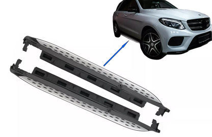 😍Tappetini gradini laterali per Mercedes ML 2011-2014 MERCEDES GLE W166 2015-😍