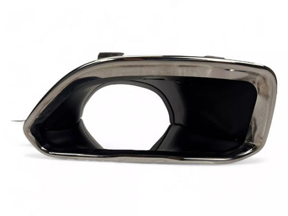 Diffusore + terminali di scarico(CHROMO)ADATTO PER BMW SERIE 3 G20 / G21 LCI