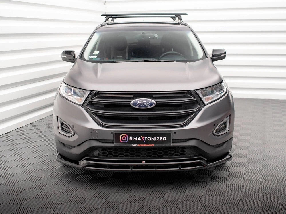 💕 Splitter   adatto per   Ford Edge MK2   nero lucido 💕