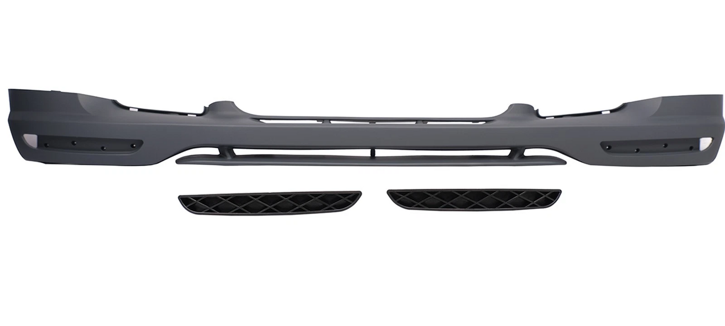 👉ART.10447 Splitter Anteriore Nero/Grezzo Per Smart Fortwo 451 07-12👈