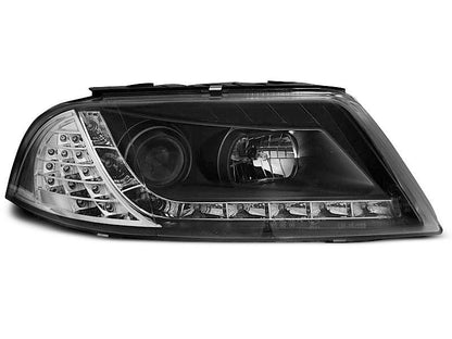 💫ART.6561 FARI DAYLIGHT NERI per VW PASSAT 3BG B5 FL 2000-2005💫