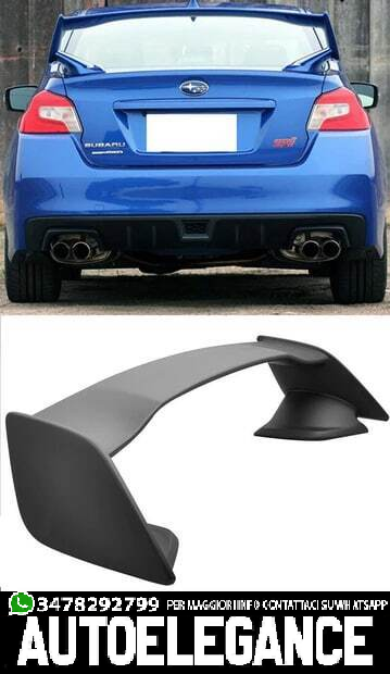 REAR SPOILER LOOK STI SUITABLE FOR SUBARU IMPREZA WRX 2012-2018 IN ABS