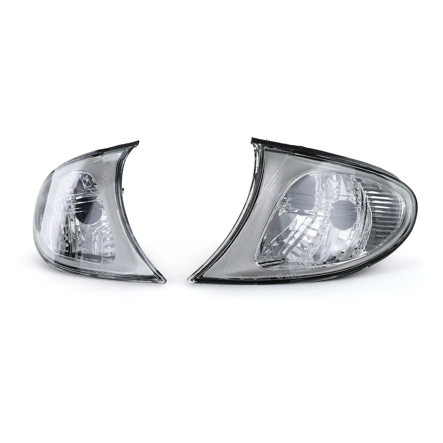 Clear White Right Left Turn Signal Light Suitable for BMW E46 Sedan 