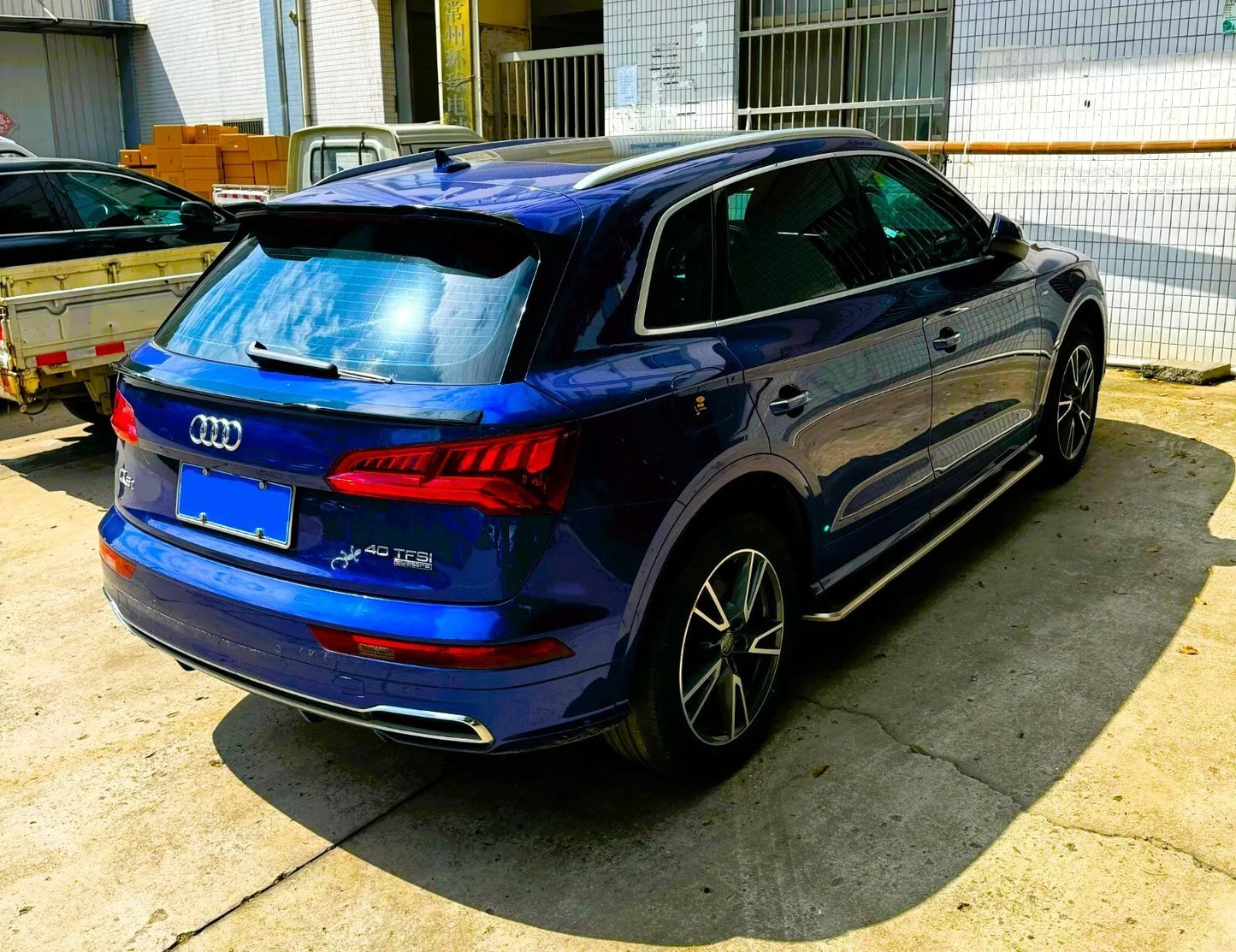 💙KIT Gloss Black Spoiler suitable for Audi Q5 S Line SQ5 💙