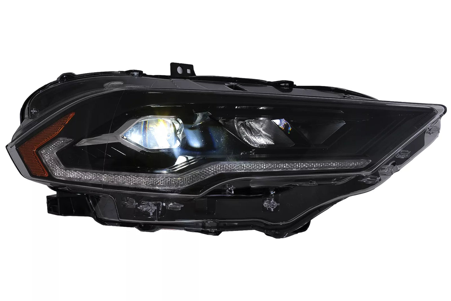 ✨Faro proiettore led per Ford Mustang vi mopf 18-2023 nero doppio proiettore✨