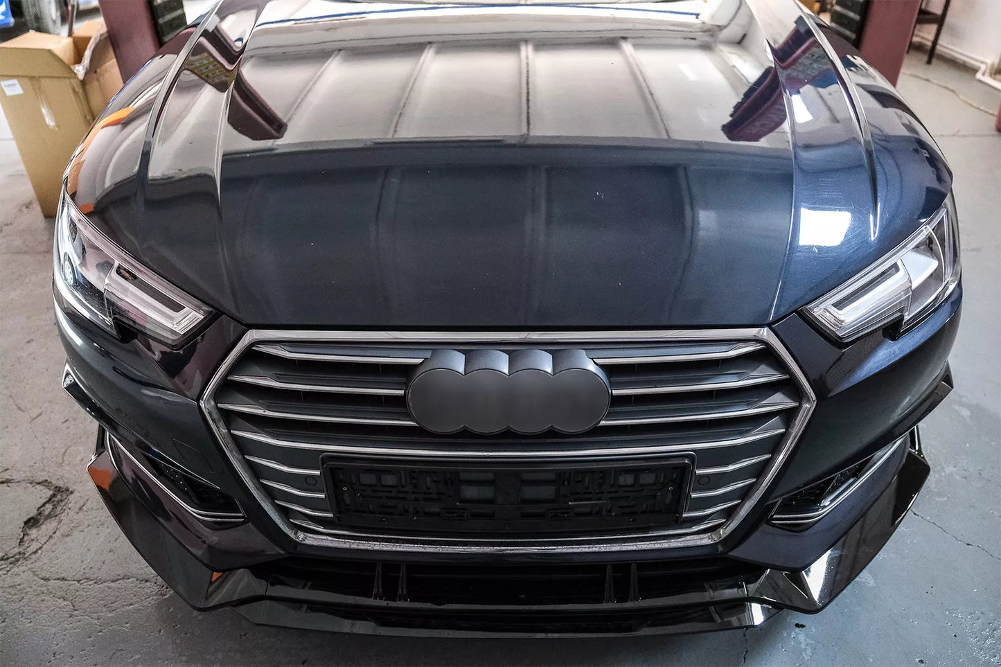 😍Splitter adatto per Audi A4 B9 8W S-Line 16-18 Nero lucido😍