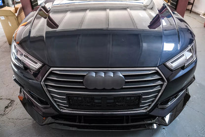 😍Splitter adatto per Audi A4 B9 8W S-Line 16-18 Nero lucido😍