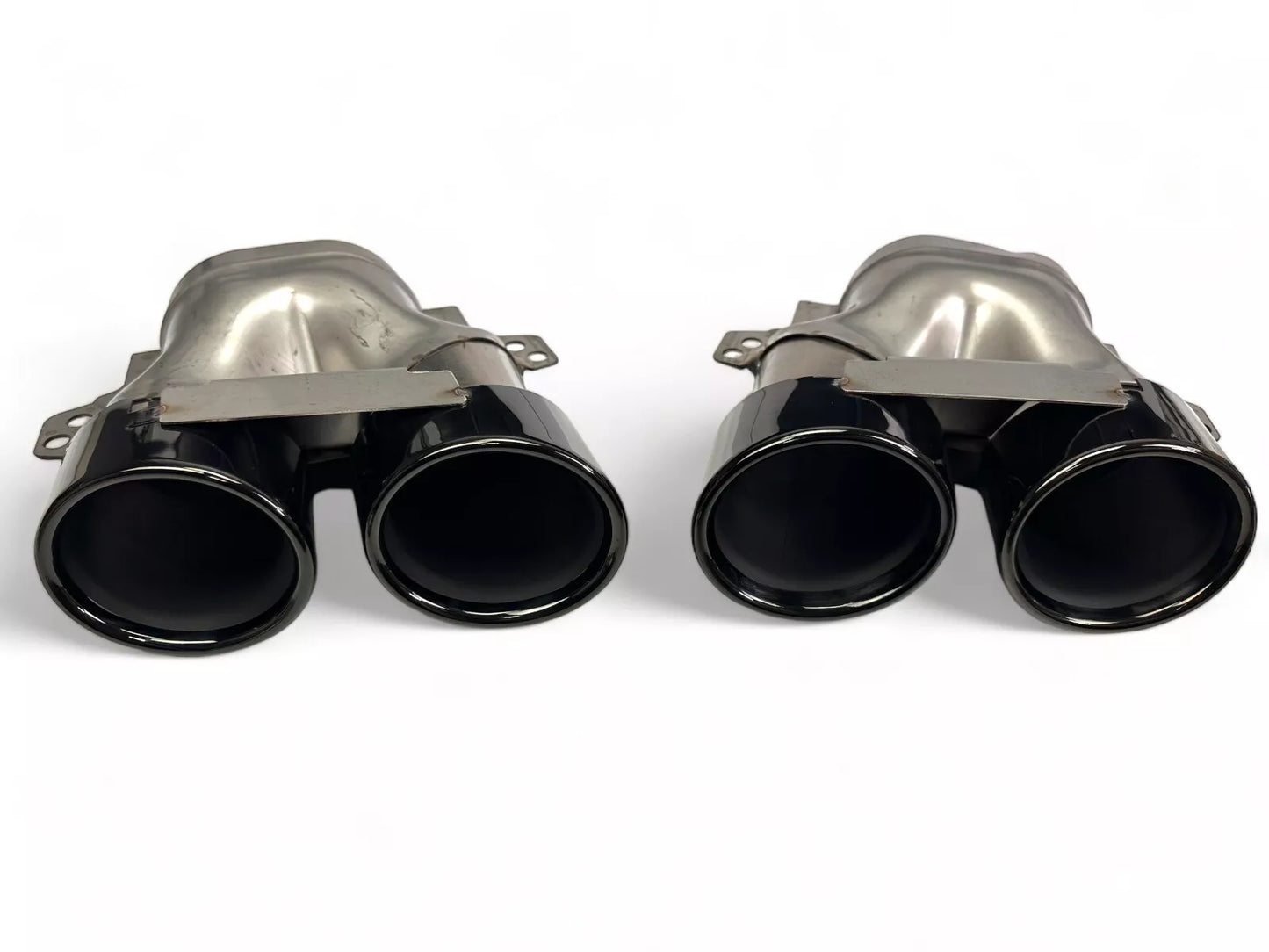 KIT DIFFUSORE ADATTO PER  Mercedes X257 C257 CLS + pezzi di scarico (NERO)