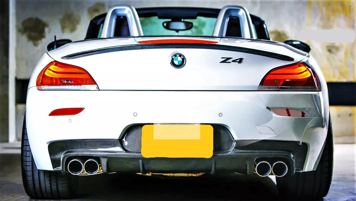 😎KIT  Spoiler Posteriore in Fibra di Carbonio adatto per BMW Z4 E89 M Sport😎