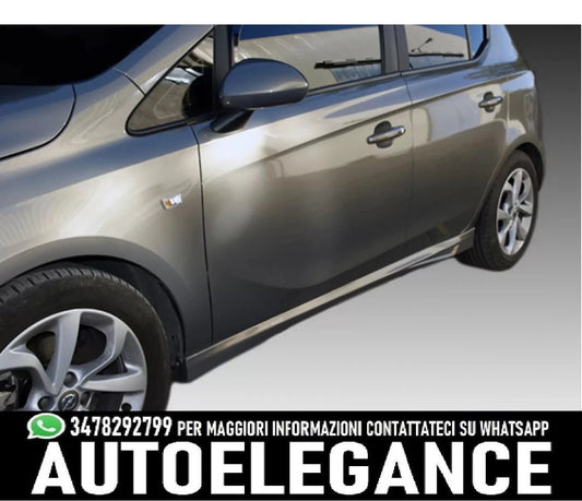 Minigonne laterali Opel Corsa E 5 porte (2014-2019)