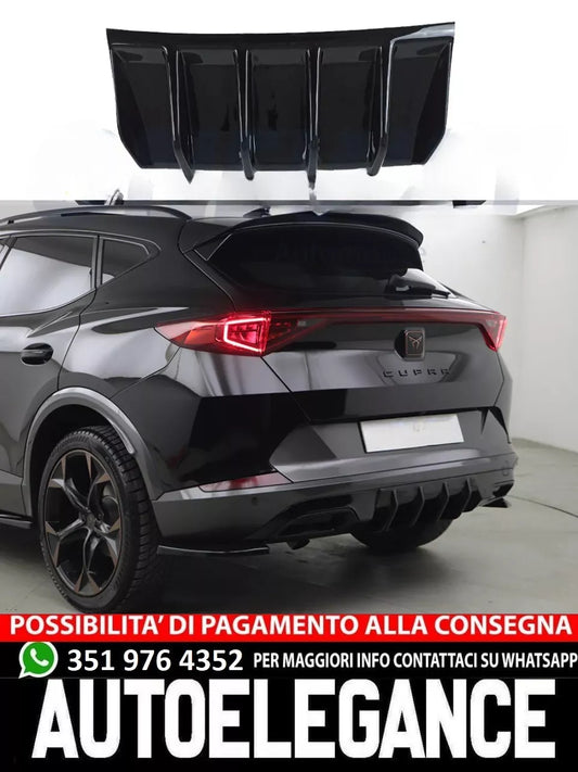 1342 Diffusore adatto per CUPRA Formentor 2020+ Rear Valance
