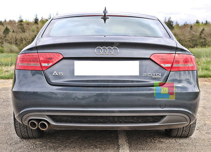 AUDI A5 SPORTBACK 2008-2011 SPOILER DIFFUSORE POSTERIORE LOOK SLINE 2.0 TDI