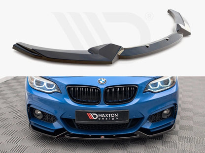 💕 Splitter adatto per  BMW 2 M-Pack F22 nero lucido 💕