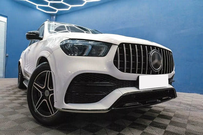 ✨MERCEDES GLE W167 C167 AMG CALANDRE GRILLE NOIR -CHROME PANAMERICANA 2019-2022✨