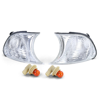 Coppia di cristalli bianchi trasparenti per BMW Serie 3 E46 Coupé 99-01 AUTOELEGANCERICAMBI