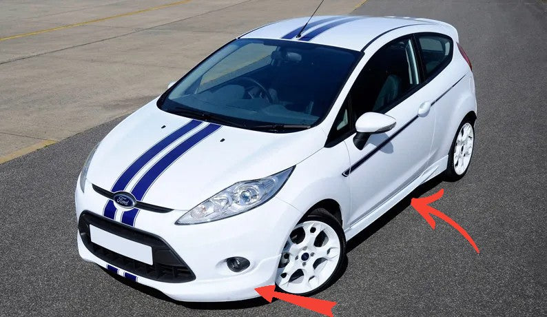 🤍BODYKIT SUITABLE FOR FORD FIESTA 7 ZETEC S STYLE ( 2008-2012 )🤍