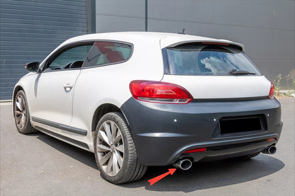 Scarico per VW Scirocco 08+ Tubi doppia uscita R Design⭐