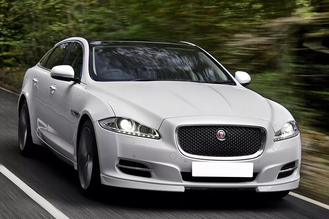 😎KIT SPLITTER ADATTO PER JAGUAR XJ X351 R-SPORT LOOK 2009-2013😎
