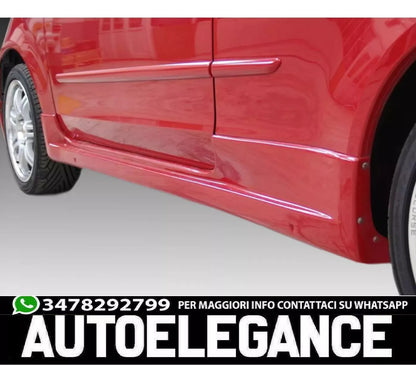 Minigonne laterali Mitsubishi Colt Z30 Hatchback (2002-2012)