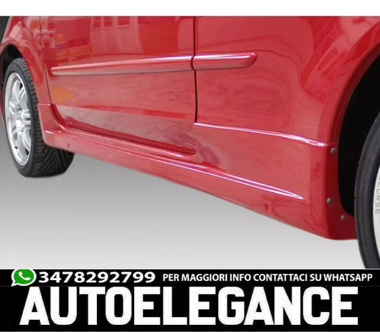 Minigonne laterali Mitsubishi Colt Z30 Hatchback (2002-2012)