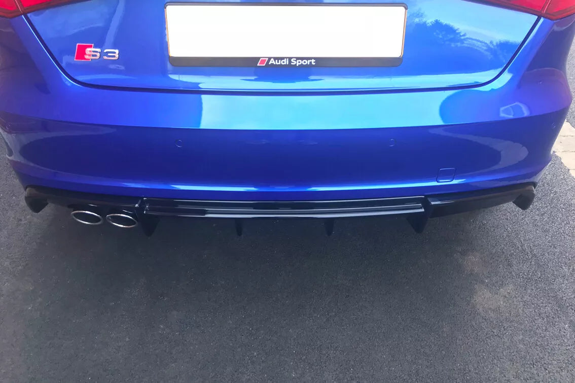 🔥DIFFUSORE ADATTO PER AUDI A3 8V S-LINE GREZZO DA VERNICIARE🔥