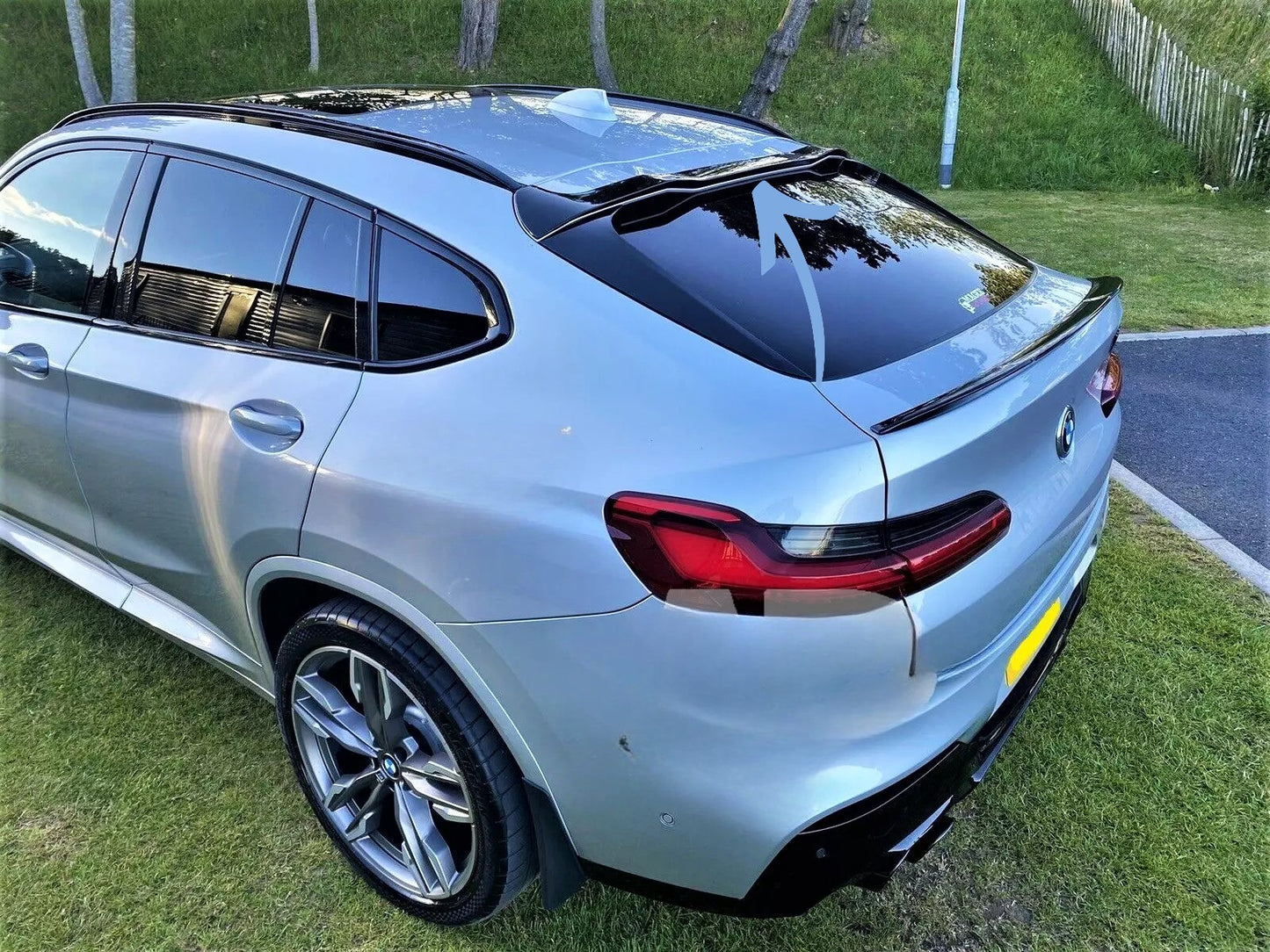 🌻KIT M Spoiler Gloss Black Suitable for BMW X4 G02 X4M 2018+🌻 