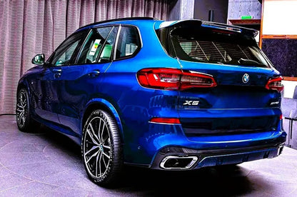 💙KIT Spoiler Nero Lucido Adatto Per BMW X5 G05 M50 201💙
