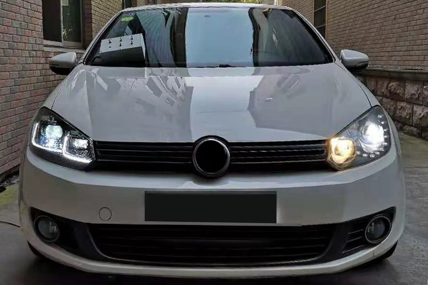 😍LED Headlights for VW Golf 6 VI 08-13 Facelift G7.5 Look Fluid Dynamic😍 