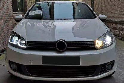 😍LED Headlights for VW Golf 6 VI 08-13 Facelift G7.5 Look Fluid Dynamic😍 