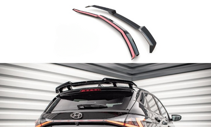 💫Spoiler Posteriore adatto per Hyundai I20 N Mk3 Nero Lucido 2020+💫