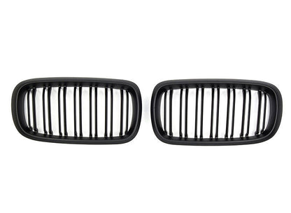 GRIGLIA PER BMW X5 X6 F15 F16 NERO OPACO