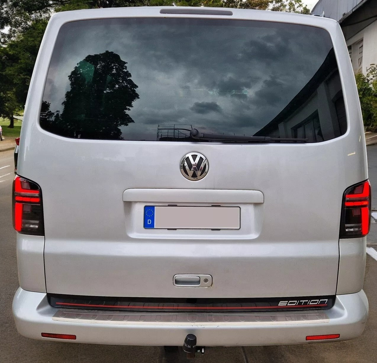Luci posteriori Full LED per VW T5 Bus 03-09 nero fumo portellone posteriore