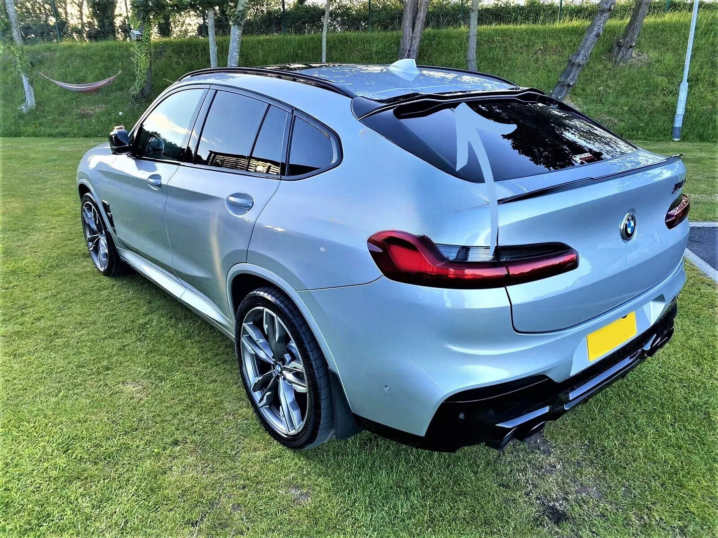 🌻KIT M Spoiler Gloss Black Suitable for BMW X4 G02 X4M 2018+🌻 