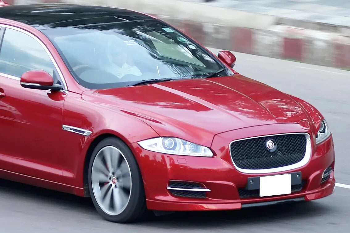 😎KIT SPLITTER ADATTO PER JAGUAR XJ X351 R-SPORT LOOK 2009-2013😎