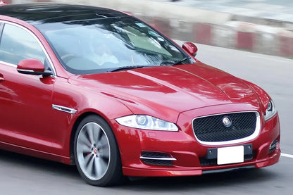 😎KIT SPLITTER ADATTO PER JAGUAR XJ X351 R-SPORT LOOK 2009-2013😎