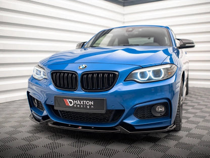 💕 Splitter adatto per  BMW 2 M-Pack F22 nero lucido 💕
