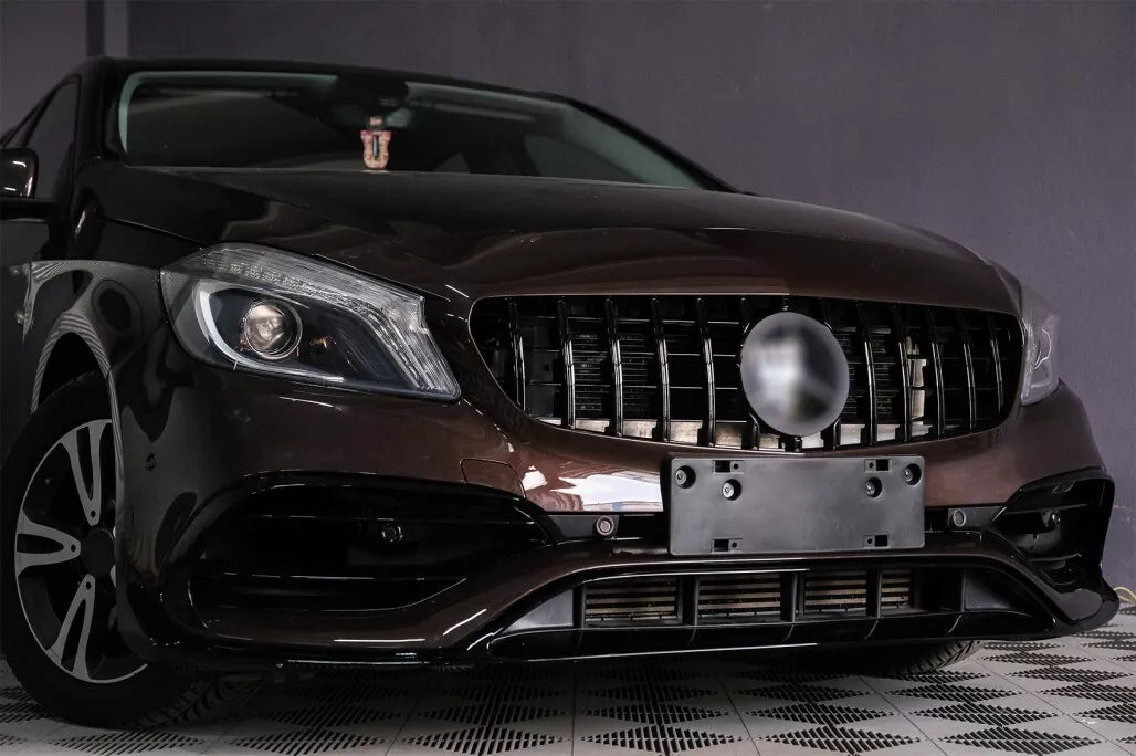 🤩Paraurti per Mercedes Classe A W176 12-18 Griglia A45 Design Facelift Look🤩