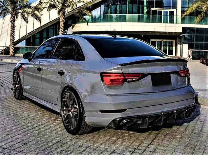 💙Spoiler Posteriore in Fibra di Carbonio adatto per Audi A3 S3 RS3 8V Berlina💙
