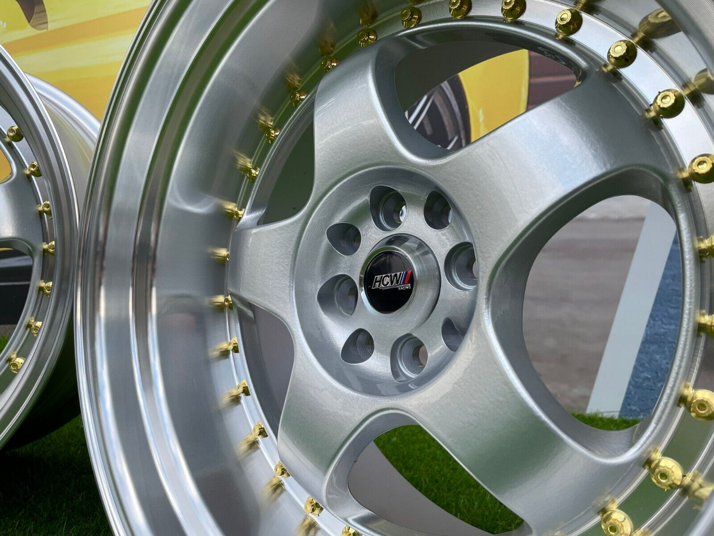 ADATTO PER BMW E30 CERCHI IN LEGA 17 inch 4X100 8.5J + 10J Lavoro S1 style