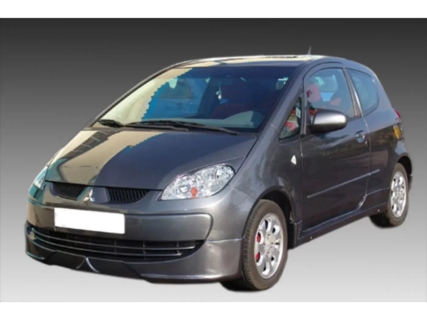 Minigonne laterali Mitsubishi Colt Z30 Hatchback (2002-2012)