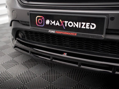 💕 Splitter   adatto per   Ford Edge MK2   nero lucido 💕