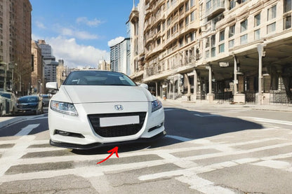 ✨Splitter design nero lucido ABS ADATTO per Honda Cr-Z 2010-2013✨