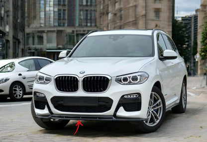 ✨Splitter anteriore V1 design nero lucido ABS per BMW X3 G01   2018 +✨