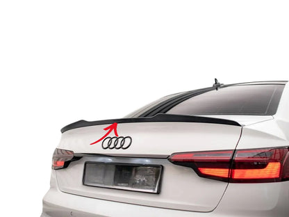 ✨SPOILER ALA AGGIUNTIVA ADATTO per Audi A4 berlina B9 lifting-✨