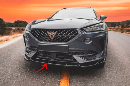 ✨SPLITTER anteriore V1 design nero lucido ABS per Cupra Formentor 2020 +✨