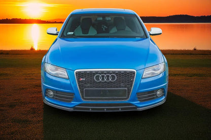 🔥Splitter Anteriore in ABS Nero Lucido per Audi S4 / A4 S-Line B8 (2008–2015)🔥
