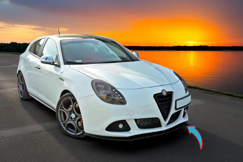 🔥Splitter Anteriore in ABS Nero Lucido per Alfa Romeo Giulietta 🔥