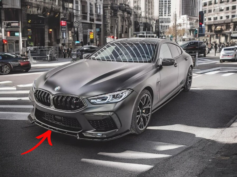 ✨SPLITTER V3 design lucido ABS per BMW M8 Gran Coupe F93 2019+✨