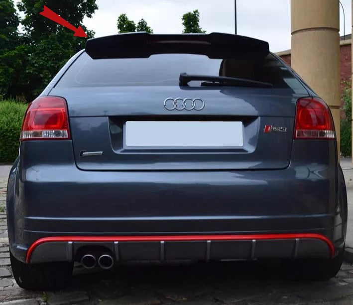 🖤KIT SPOILER ADATTO PER AUDI A3 8P 3 PORTE RS3 STILE ( 2003-2012 )🖤